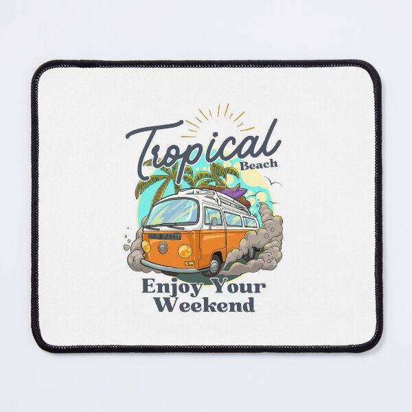 Item preview, Tropical beach enjoy your weekend designed and sold by Fun Mood Prints .