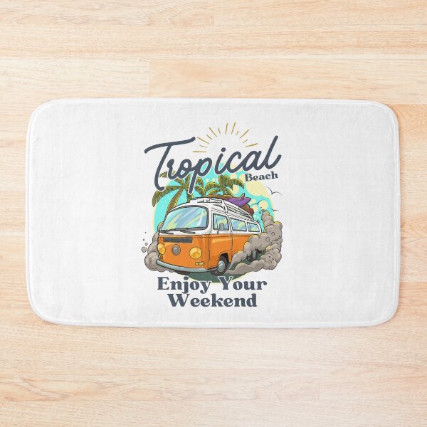 Item preview, Tropical beach enjoy your weekend  designed and sold by Fun Mood Prints .