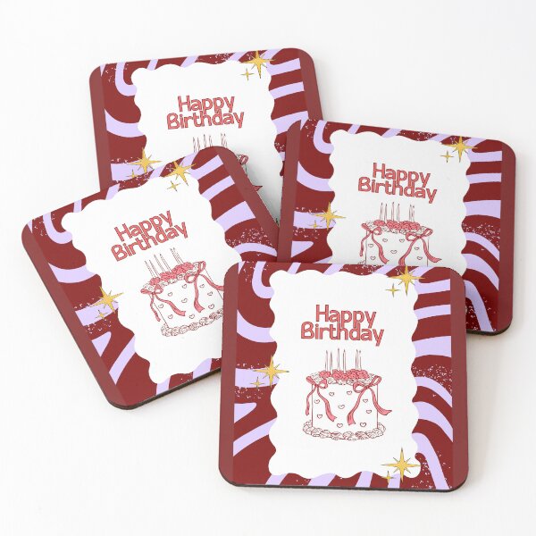 Item preview, A groovy retro, happy birthday card. designed and sold by sprinklejoyy.