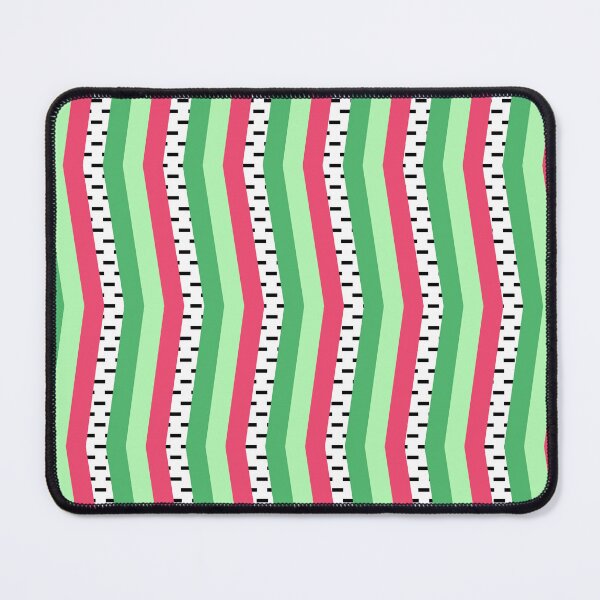 Item preview, Abstract watermelon zigzag designed and sold by Mint + Midnight.