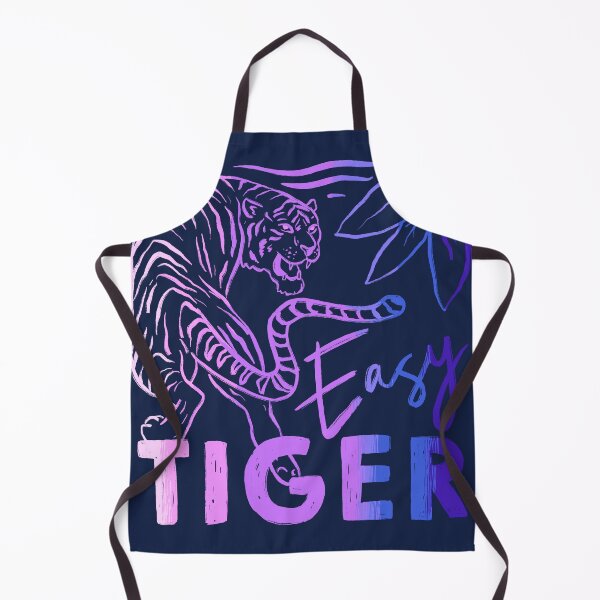 Item preview, easy tiger graphic tee vintage tiger shirt retro animal t shirt designed and sold by art-injoy.