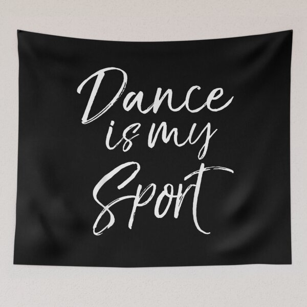 Item preview, Dancing is my sport Quote T-shirt, Dancing is my sport Quote Stickers designed and sold by krooslistO.