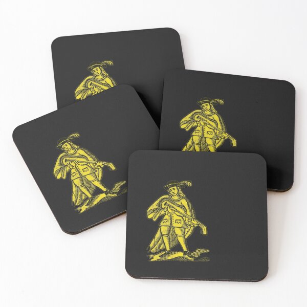 Item preview, Medieval Lute Player (yellow Version) designed and sold by Dungeon-Shop.