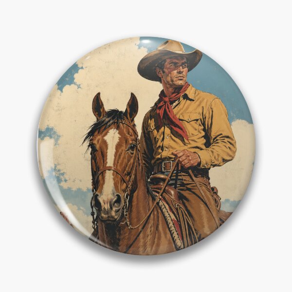 Item preview, Vintage cowboy  designed and sold by Neon Cactus Co.