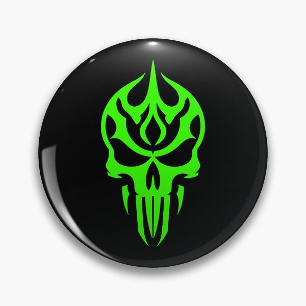 Item preview, Phosphorescent Tribal Skull designed and sold by elife.ds.