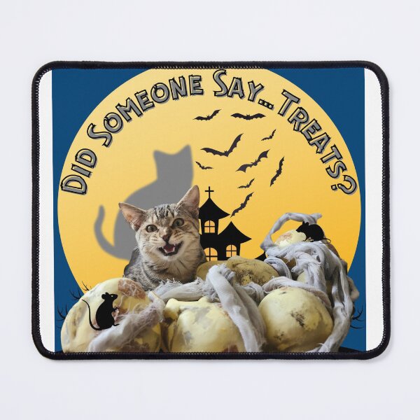 Item preview, Did Someone Say Treats?-Cat designed and sold by BeardedFireworm.