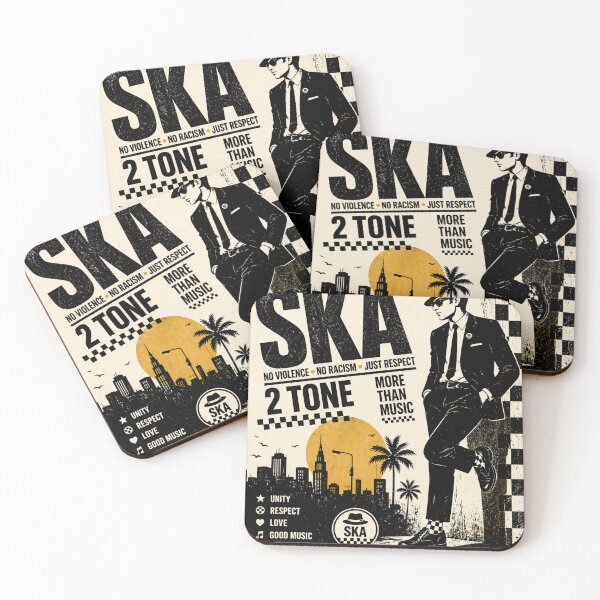 Item preview, Ska Retro Mod Style – Unity & Respect Street Culture Design designed and sold by rude vibes shop.