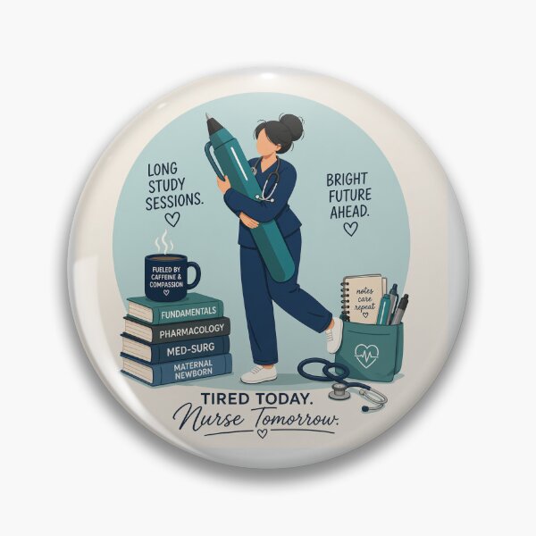 Item preview, tired today nurse tomorrow designed and sold by TeeJz.