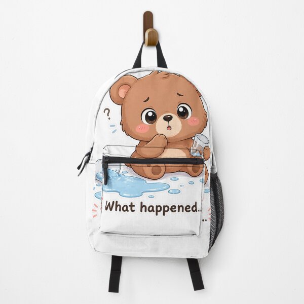 Item preview, Confused Bear Spilled Water What Happened Moment designed and sold by Sadia Jannat.