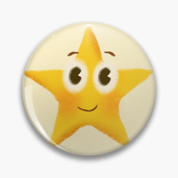 Item preview, Happy Star Sticker | Cute Aesthetic Yellow Star designed and sold by EyesOfLiv.