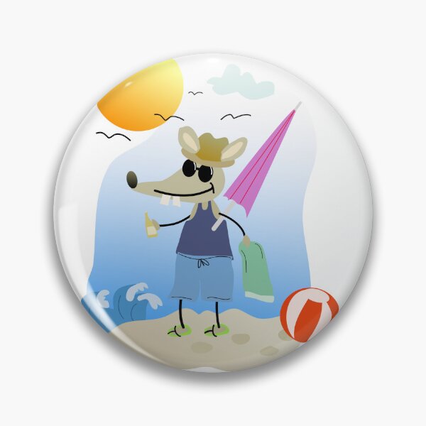 Item preview, Rat ready for beach designed and sold by Logan81.