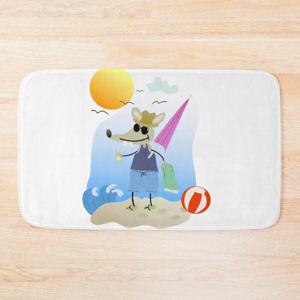 Item preview, Rat ready for beach designed and sold by Logan81.