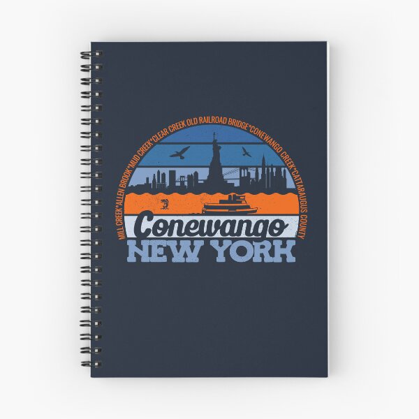 Item preview, Conewango New York Sunset Retro Vintage Local Pride Logo designed and sold by CRHPOD20.