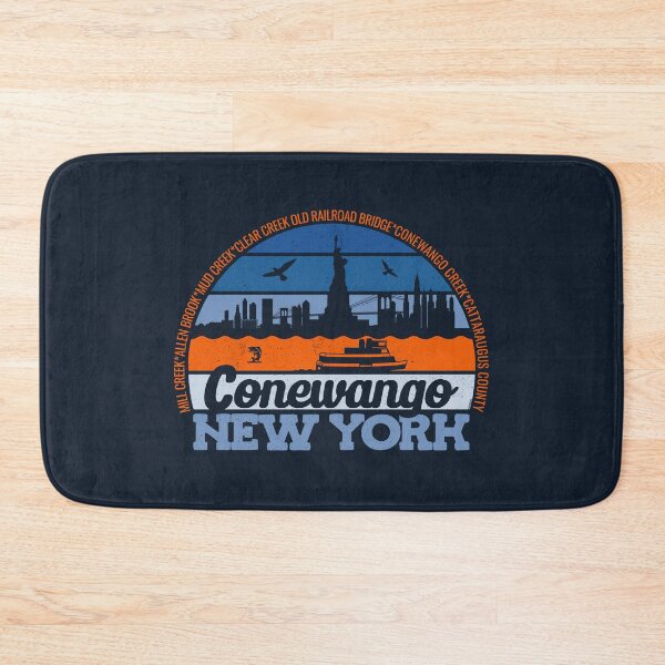 Item preview, Conewango New York Sunset Retro Vintage Local Pride Logo designed and sold by CRHPOD20.