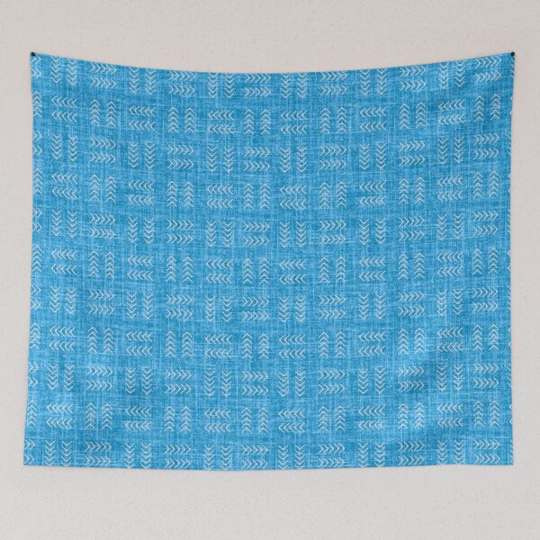 Item preview, Arrows on Bright Blue Linen designed and sold by KSimpson838.