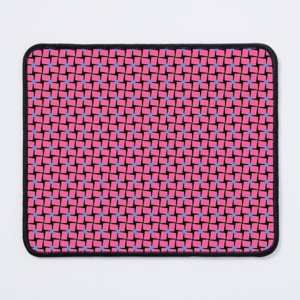 Item preview, Simple Pink Blue Black Geometric Pattern | Retro | Abstract designed and sold by foundatelier.