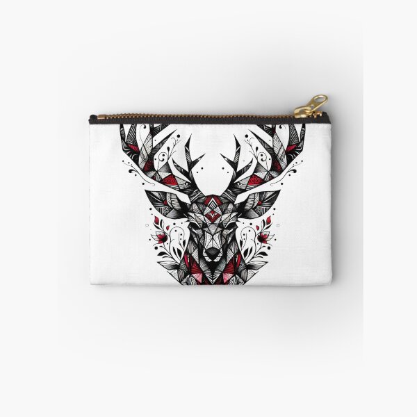 Item preview, "Geometric Deer Mandala Head" designed and sold by Radhamadhaba Pattachitra Vibes”.