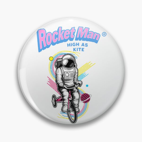 Item preview, Biz graphic shirt Rocket Man designed and sold by bizmedia.