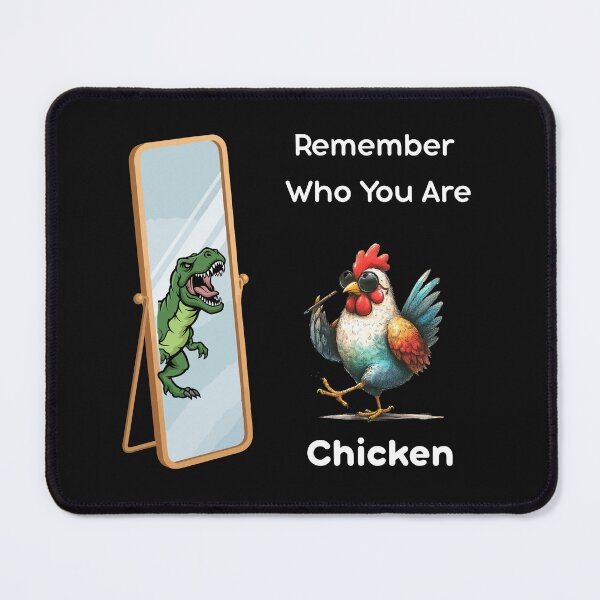 Item preview, Funny Chicken Motivation Shirt – Remember Who You Are designed and sold by La-Nuna.