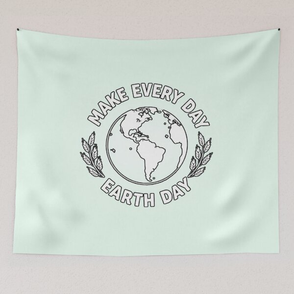 Item preview, Minimalist Earth Day | Nurturing Hands and Glowing Globe designed and sold by PriyaMagic.