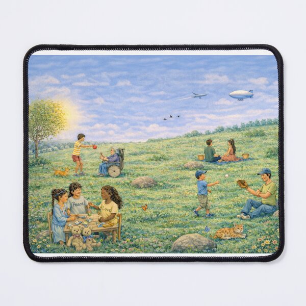 Item preview, Neighborhood Picnic in Blooming Meadow designed and sold by Virtue Village Kids.