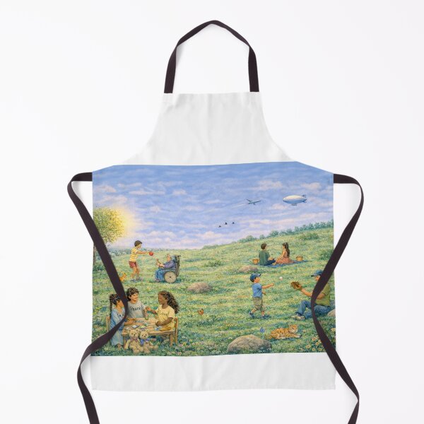 Item preview, Neighborhood Picnic in Blooming Meadow designed and sold by Virtue Village Kids.