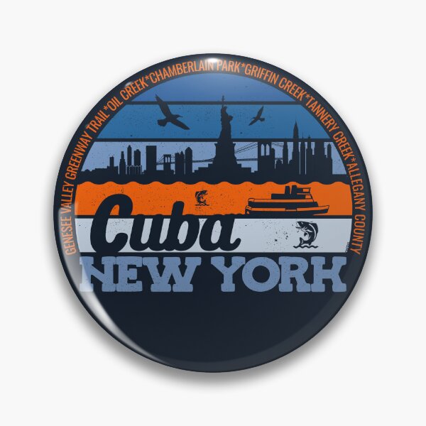 Item preview, Cuba New York Sunset Retro Vintage Local Pride Logo designed and sold by CRHPOD20.