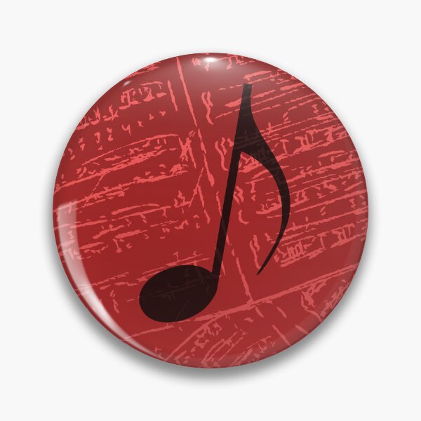 Item preview, Make Note Of The Music Red designed and sold by BrightrDayMusicArt.