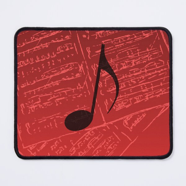 Item preview, Make Note Of The Music Red designed and sold by BrightrDayMusicArt.