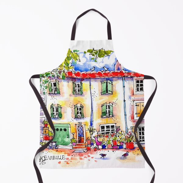 Item preview, Trausse Minervois. Maisons on Place Vieille  designed and sold by ErinHillStudio.