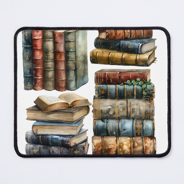 Item preview, Antique Book Stacks - Dark Academia Vintage Library Sticker Sheet designed and sold by VineVibe16Studio.