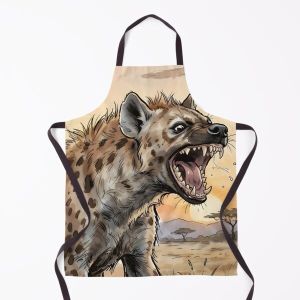 Item preview, Spotted Hyena Crocuta Crocuta Serengeti Sunset Africa designed and sold by RubisLeaf.