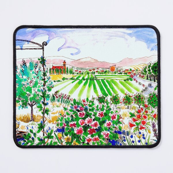 Item preview, Trausse Minervois. Saint Roch Garden, designed and sold by ErinHillStudio.