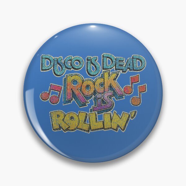 Item preview, Disco is Dead Rock is Rollin' 1979 designed and sold by AstroZombie6669.