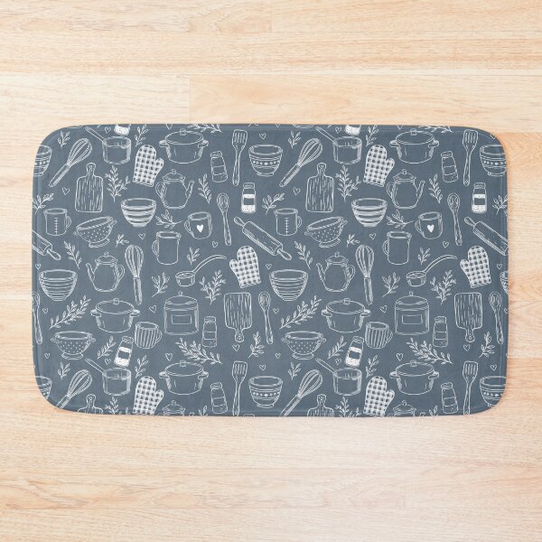 Item preview, Hand Drawn Kitchenware (Blue) designed and sold by Doodloom.