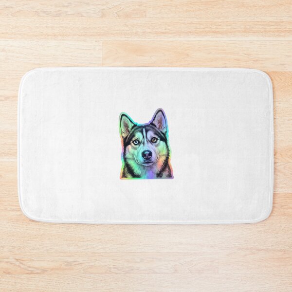 Artikelvorschau, Husky-Aufkleber entworfen und verkauft von ParryStickers.