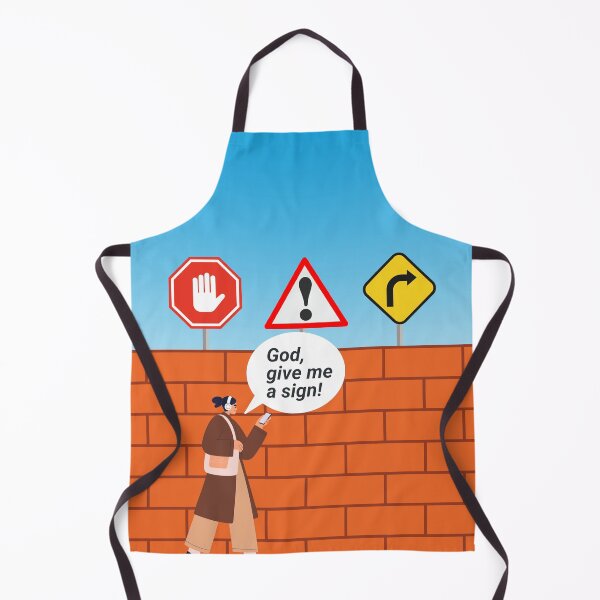 Item preview, God, give me a sign! designed and sold by f8creative.