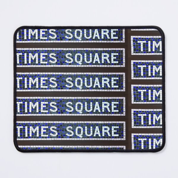 Item preview, Times Square - NYC Vintage tile sign photo designed and sold by PIXEL POP DESIGNS - Beyond the Norm!.