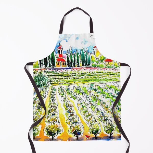 Item preview, Trausse Minervois. Vineyards of our village designed and sold by ErinHillStudio.