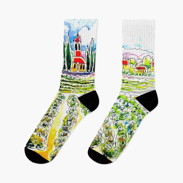 Item preview, Trausse Minervois. Vineyards of our village designed and sold by ErinHillStudio.
