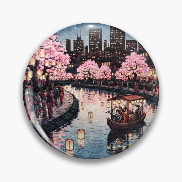 Item preview, Japanese traditional lights waterside  festival designed and sold by  Mudikeys.
