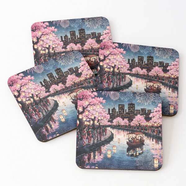 Item preview, Japanese traditional lights waterside  festival designed and sold by  Mudikeys.