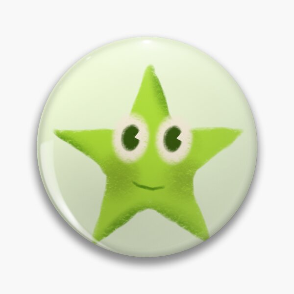 Item preview, Calm Star Sticker | Cute Green Aesthetic Star designed and sold by EyesOfLiv.