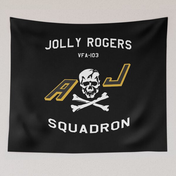 Item preview, Jolly Rogers Strike Fighter Squadron VFA-103 Design designed and sold by RealPilotDesign.