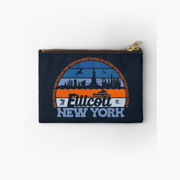 Item preview, Ellicott New York Sunset Retro Vintage Local Pride Logo designed and sold by CRHPOD20.
