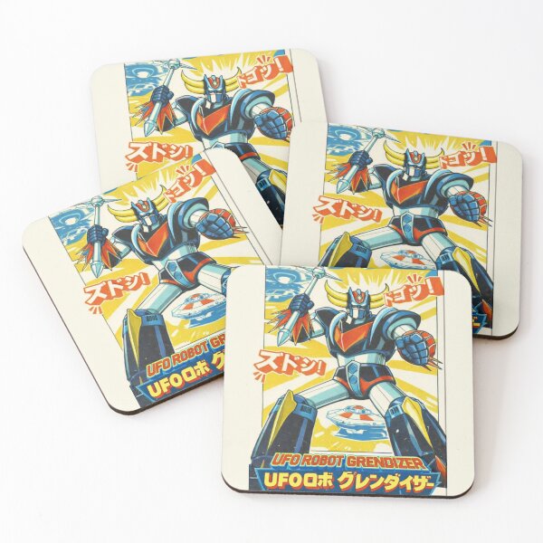 Item preview, UFO Robot Grendizer Vintage Anime Poster Retro Mecha Art designed and sold by zumerdiego.