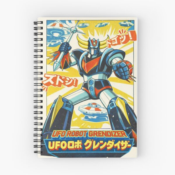 Item preview, UFO Robot Grendizer Vintage Anime Poster Retro Mecha Art designed and sold by zumerdiego.