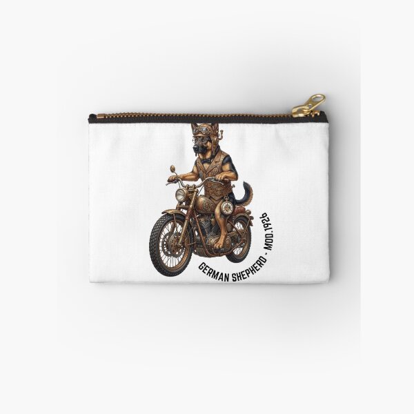 Item preview, Steampunk German Shepherd MOD. 1926 Motorcycle Art. designed and sold by KojourinArt.