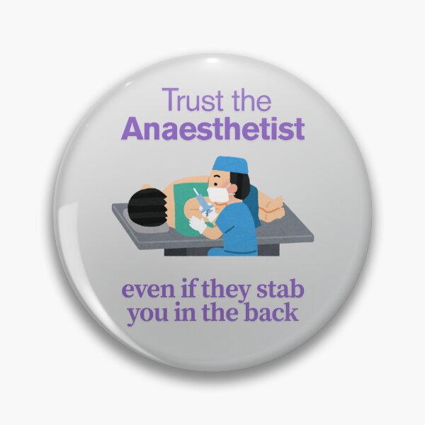 Item preview, Trust the Anaesthetist designed and sold by ResusTreeMerch.