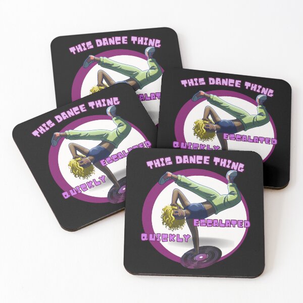 Item preview, Escalated Quickly | Street Dance & Vinyl Culture designed and sold by EllaWerk.